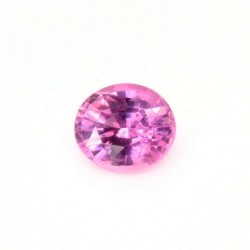 Saphir rose 0,81 ct