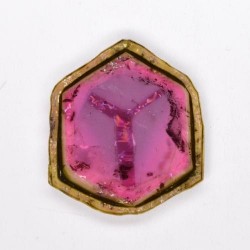 Tranche de tourmaline 7,96 cts