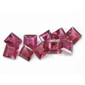 Grenats rhodolite princesse 5x5