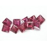 Grenats rhodolite princesse 5x5