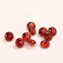 Lot grenats rhodolites 3,5mm