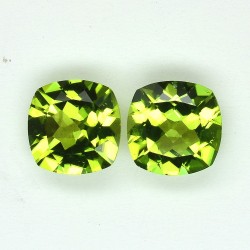 Paire de péridot 4,38 cts