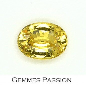 Saphir jaune 1,48 ct